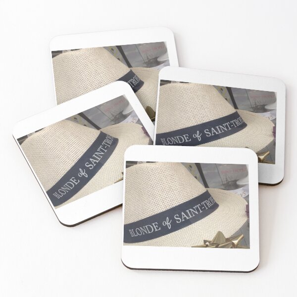 Item preview, Blonde of Saint Tropez Xmas 2020 white hat designed and sold by BIPHOTONEWS.