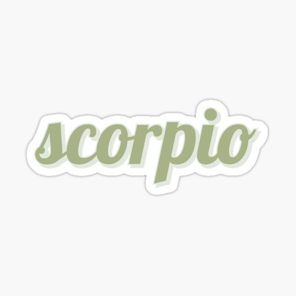 Item preview, Zodiac Sign Scorpio designed and sold by markitty98.