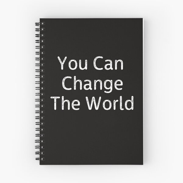 Item preview, You Can Change The World designed and sold by EarthArtDesigns.