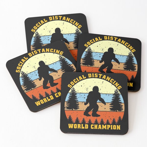 Item preview, Bigfoot Social Distancing world champion  designed and sold by osamamohamad.