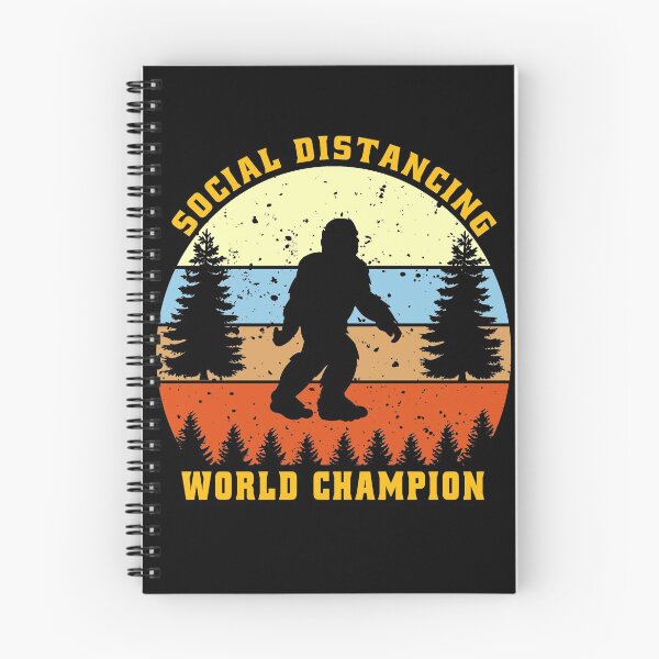 Item preview, Bigfoot Social Distancing world champion  designed and sold by osamamohamad.