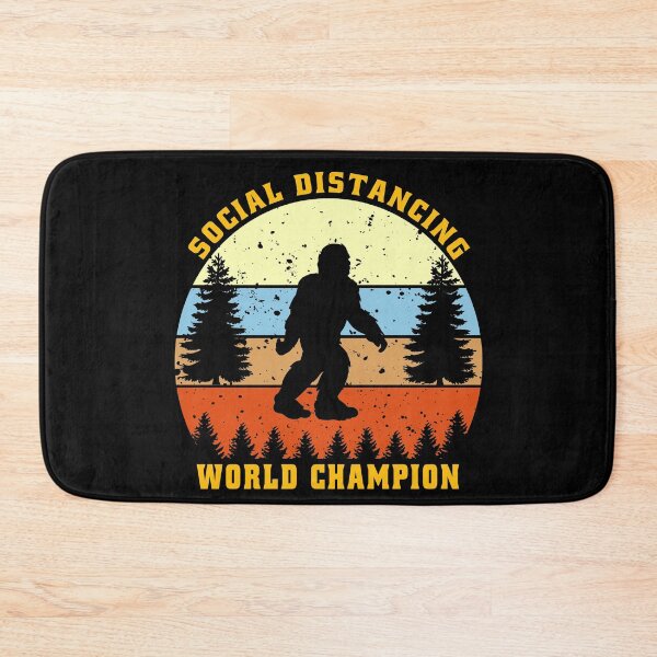 Item preview, Bigfoot Social Distancing world champion  designed and sold by osamamohamad.