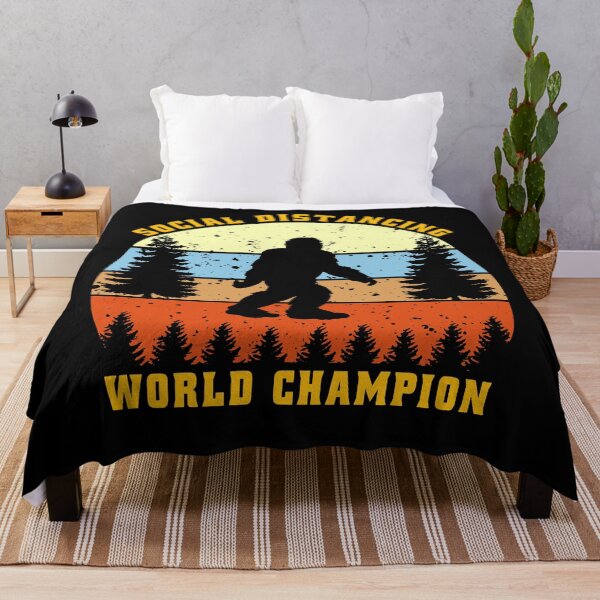 Item preview, Bigfoot Social Distancing world champion designed and sold by osamamohamad.