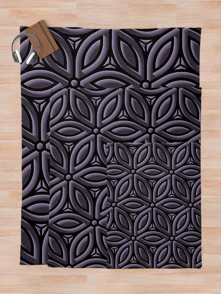 Thumbnail 5 of 6, Throw Blanket, IconPatterns49 designed and sold by IconPatterns.