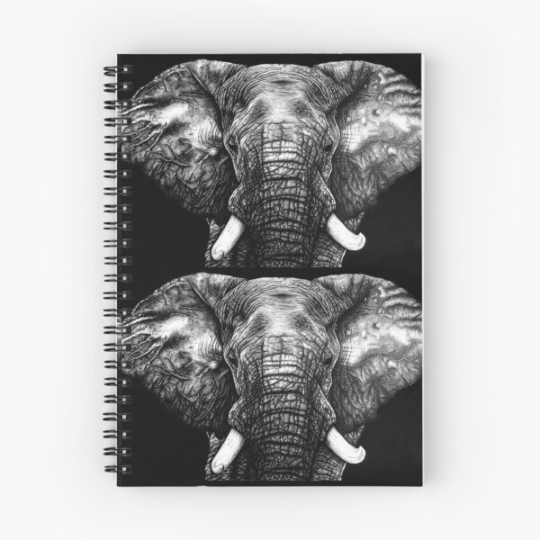 Item preview, Biro Elephant Portrait designed and sold by laradanbyart.