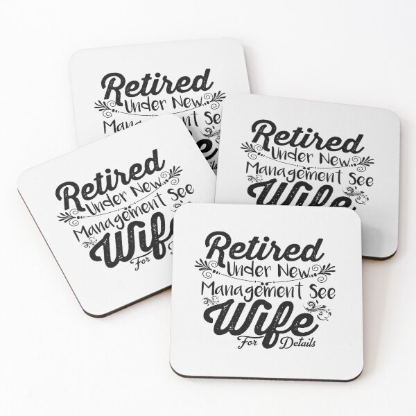 Item preview, Retired Under New Management See Wife For Details designed and sold by Thevulcano.