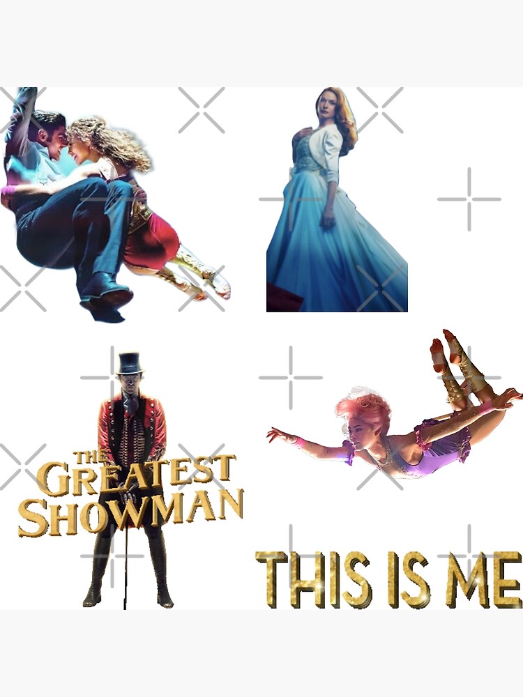 The Greatest Showman Lyrics Poster W/ P.T. Barnum Instant 