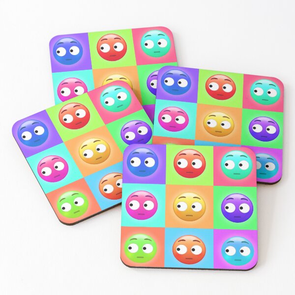 Item preview, Side Eye Face Emoji | Pop Art designed and sold by williamcuccio.