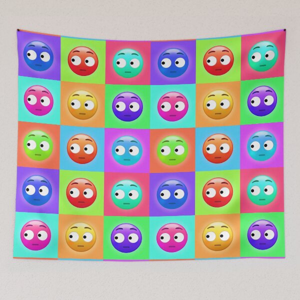 Item preview, Side Eye Face Emoji | Pop Art designed and sold by williamcuccio.
