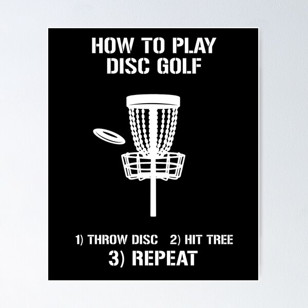Item preview, How To Play Disc Golf designed and sold by JBDeszigns.