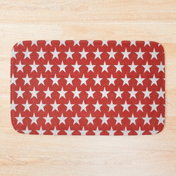 Item preview, Red Christmas Star Texture Pattern designed and sold by Fashimation20.