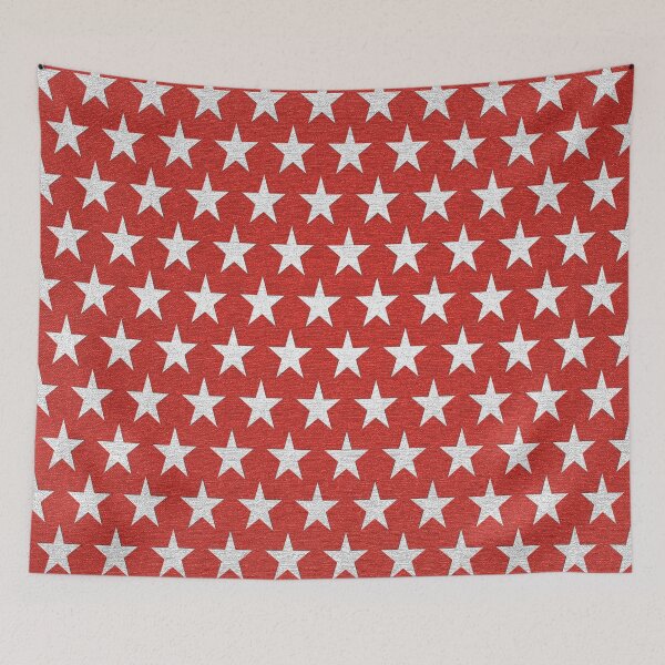 Item preview, Red Christmas Star Texture Pattern designed and sold by Fashimation20.
