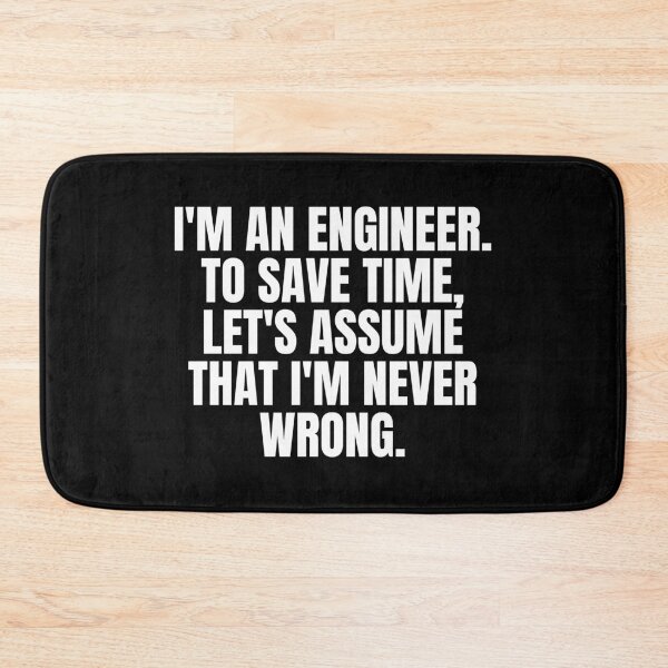 Item preview, I'M AN ENGINEER designed and sold by blueskygiftco.