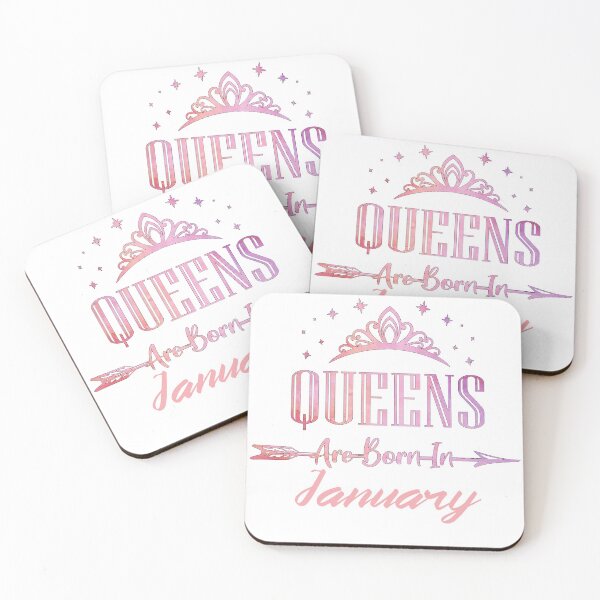 Item preview, Queens are born in January designed and sold by zurckoov.