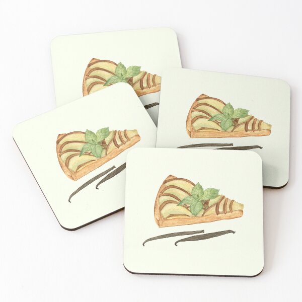 Item preview, Pear pie and vanilla pods designed and sold by Flowersforbear.