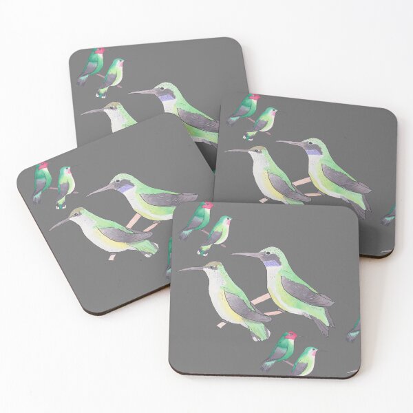 Item preview, Hummingbird species watercolor art designed and sold by TheWaterBirds.