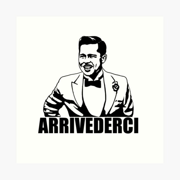 Item preview, Arrivederci designed and sold by everything-shop.