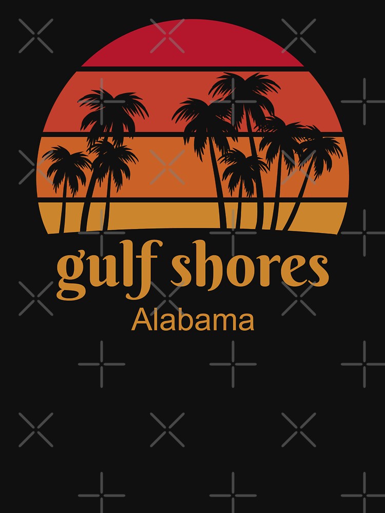 "Gulf Shores Alabama" Tshirt for Sale by B3Narts Redbubble gulf