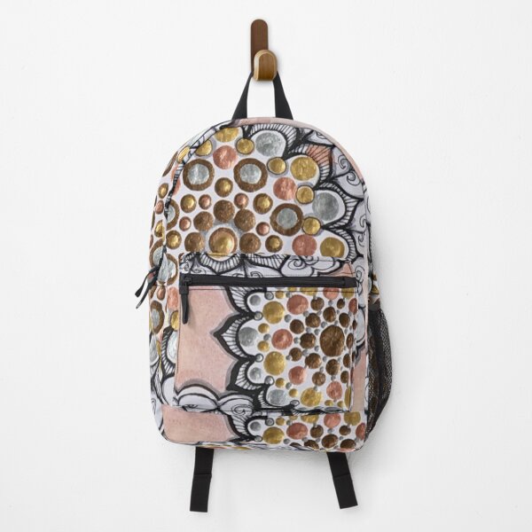 Item preview, Dynamic Metallic Dots, Mandala Zendala designed and sold by ACarlo.
