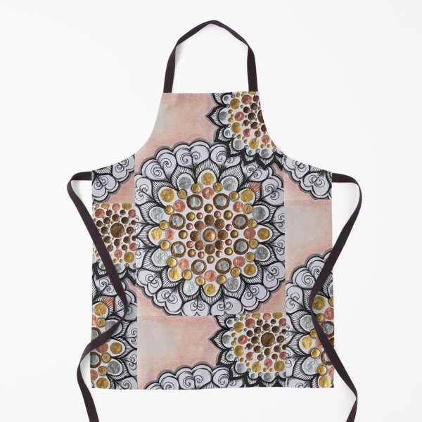 Item preview, Dynamic Metallic Dots, Mandala Zendala designed and sold by ACarlo.