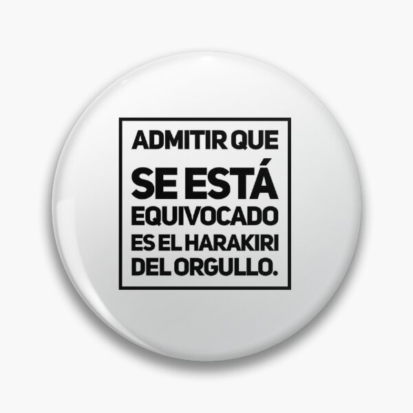 Item preview, Admitir que se esta equivocado es el... designed and sold by Elena's Shop.
