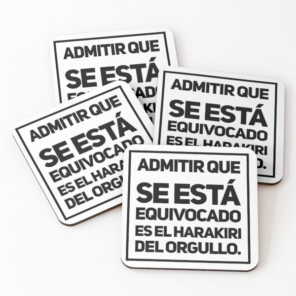 Item preview, Admitir que se esta equivocado es el... designed and sold by Elena's Shop.