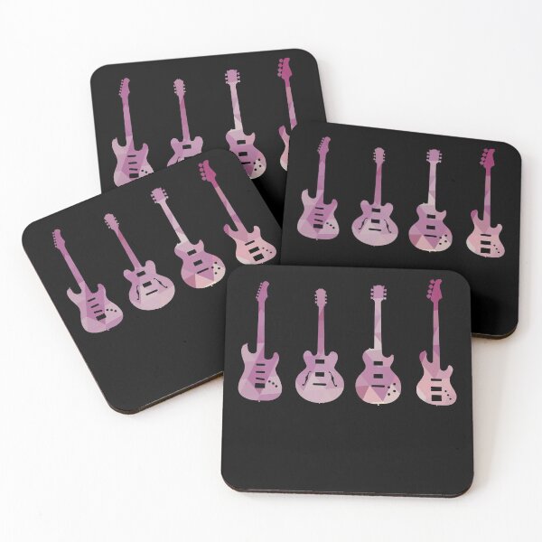 Item preview, Abstract Geometric Purple Rock n Roll Electric Guitars designed and sold by findot.
