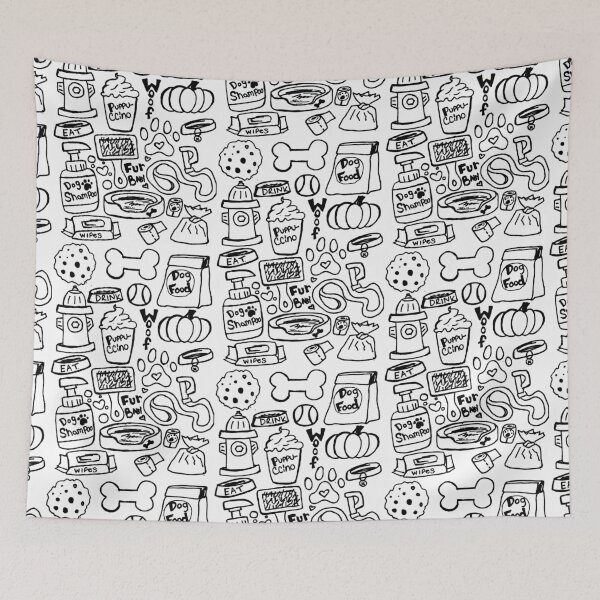 Item preview, DOG  ACCESSORIES PATTERN  designed and sold by Ruby Mendiola.