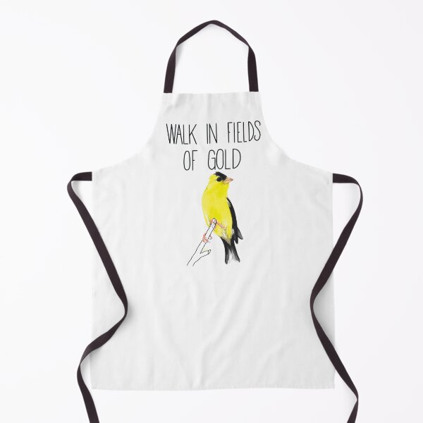 Item preview, Walk in Fields of Gold (American Goldfinch) designed and sold by LauraWolfArtist.