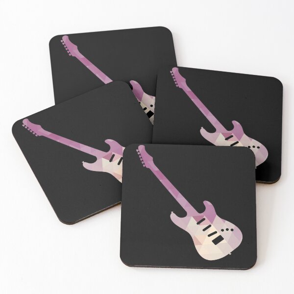 Item preview, Abstract Geometric Purple Rock n Roll Electric Guitar designed and sold by findot.