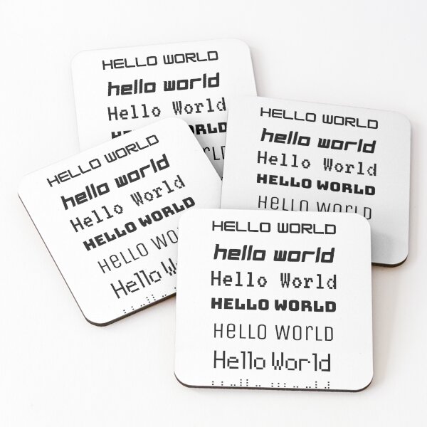 Item preview, Hello World designed and sold by Rhu Creations.