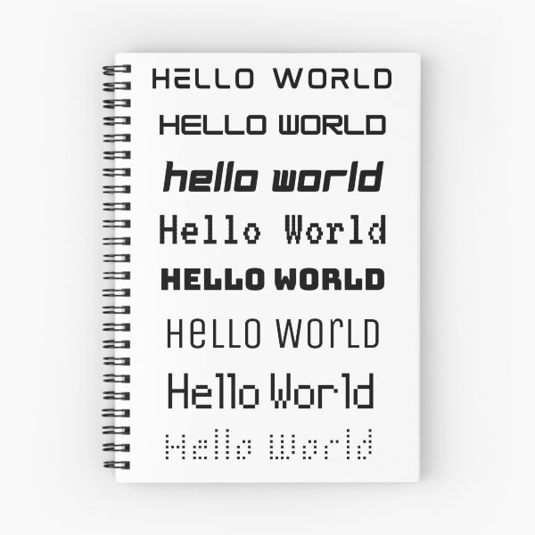 Item preview, Hello World designed and sold by Rhu Creations.