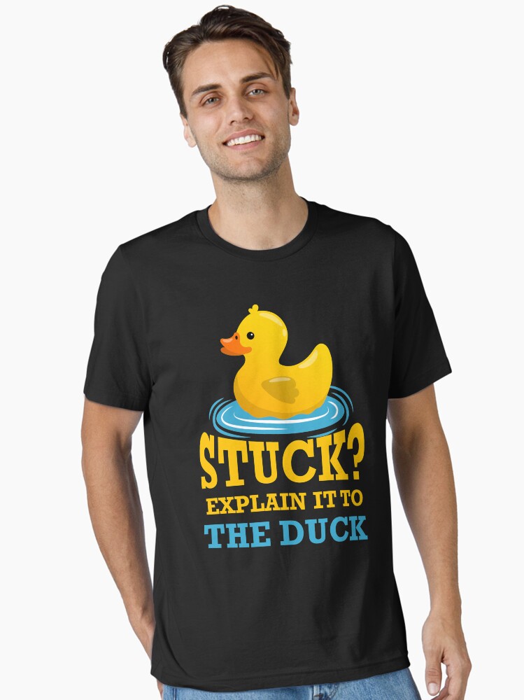 Funny Programming Rubber Duck Shirt For Debugger & Coder Funny Programming Rubber Duck Shirt For Debugger & Coder