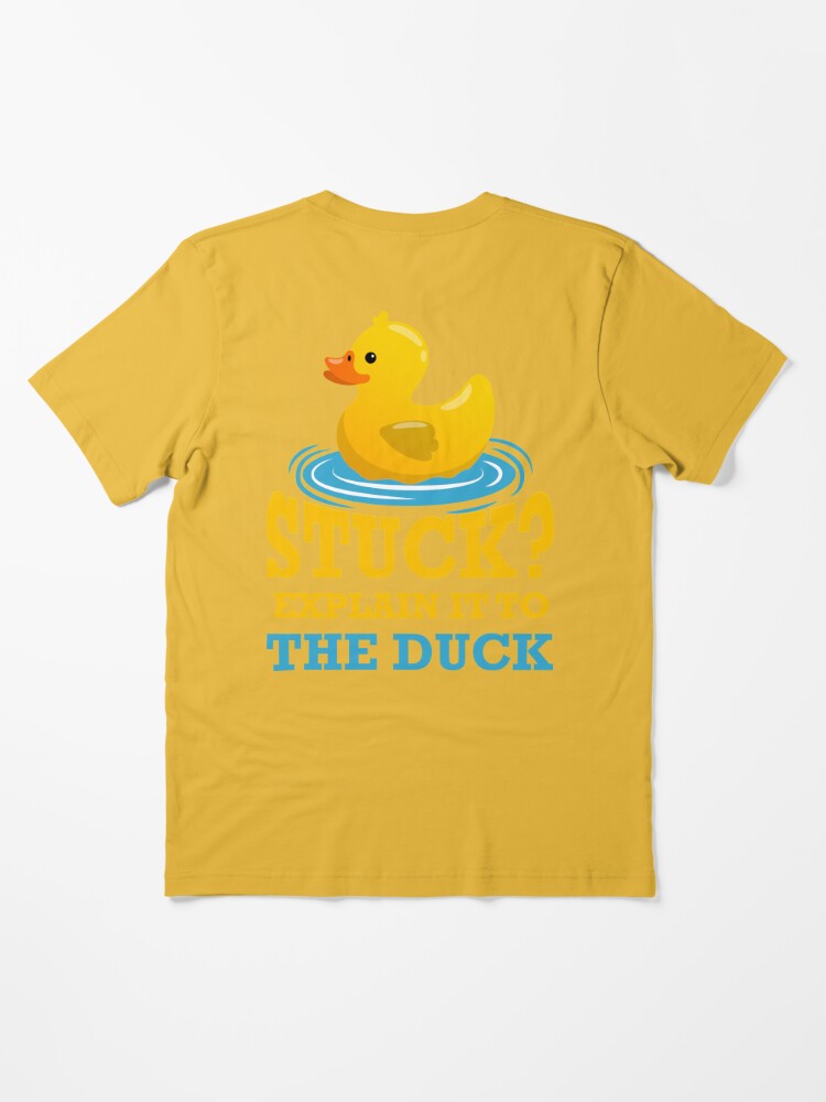 Rubber Ducks Embroidered T-Shirt (Unisex)