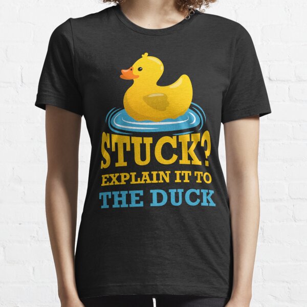 Cute Duck Shirt Funny Rubber Duck Tshirt Funny Gift for Duck 