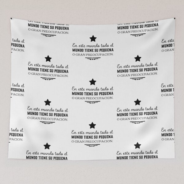 Item preview, En este mundo todo el mundo tiene se pequena.. designed and sold by Elena's Shop.