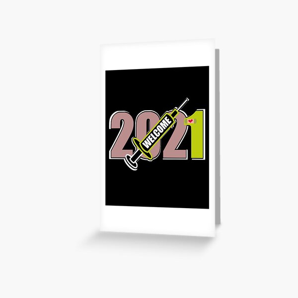 Item preview, WELCOME 2021 coronavirus covid 19 vaccine designed and sold by Lighvision.