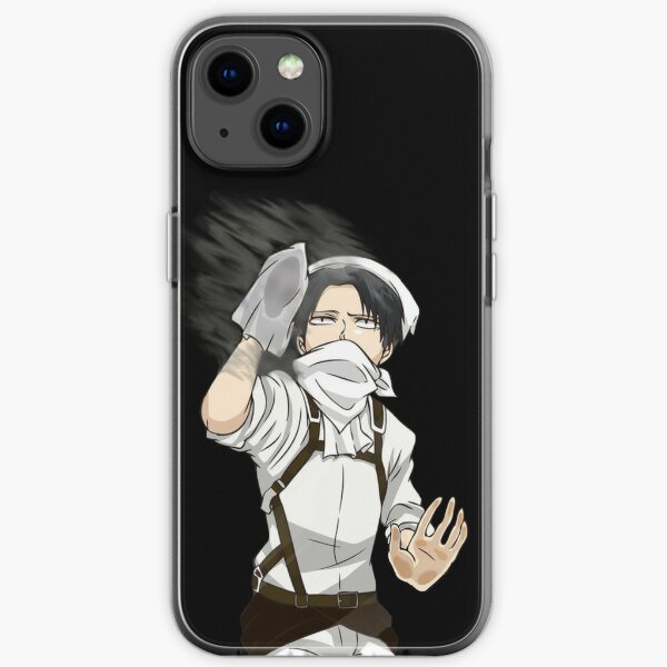 Attack on Titan - Cleaning Levi  iPhone Soft Case