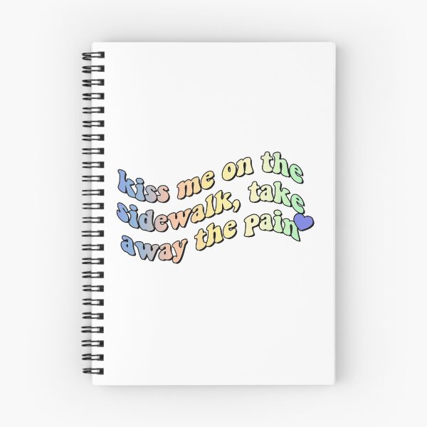 Item preview, Kiss me on the sidewalk take away the pain Sparks Fly designed and sold by laineystudios.