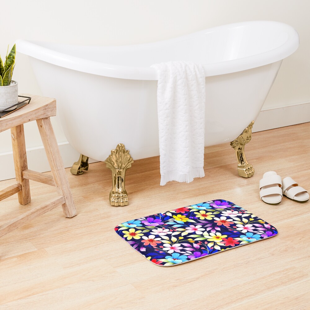 Item preview, Bath Mat designed and sold by IconPatterns.