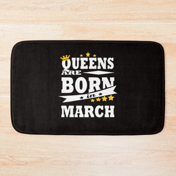 Item preview, QUEENS ARE BORN IN MARCH designed and sold by CR-SHOP.