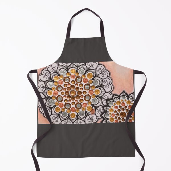 Item preview, Dynamic Metallic Dots Brightened, Mandala Zendala designed and sold by ACarlo.