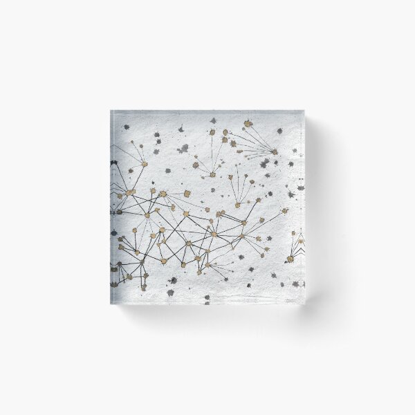 Night Sky Acrylic Block