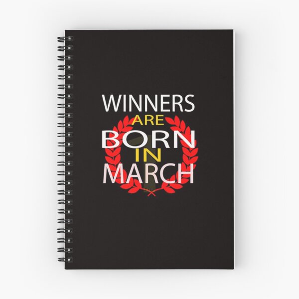 Item preview, Winner Are Born in March designed and sold by CR-SHOP.