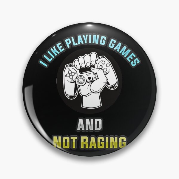 Aperçu de l'œuvre J'aime jouer à des jeux et ne pas faire rage créée et vendue par TGWCAMPER.