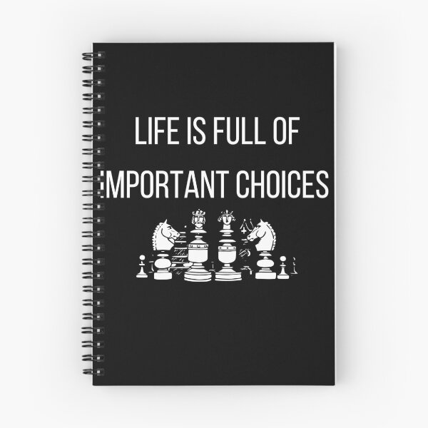 Item preview, life is full of important choices chess designed and sold by inspiredtees24.