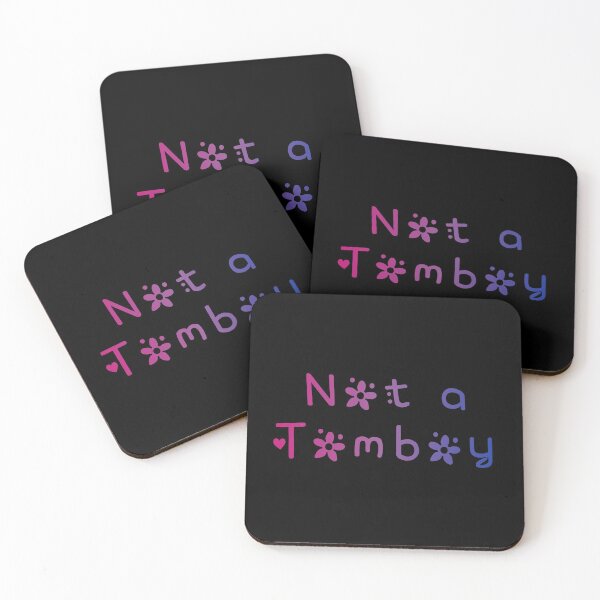 Item preview, Not a Tomboy Bisexual Flag Hippie Text 3 designed and sold by everything4eva.