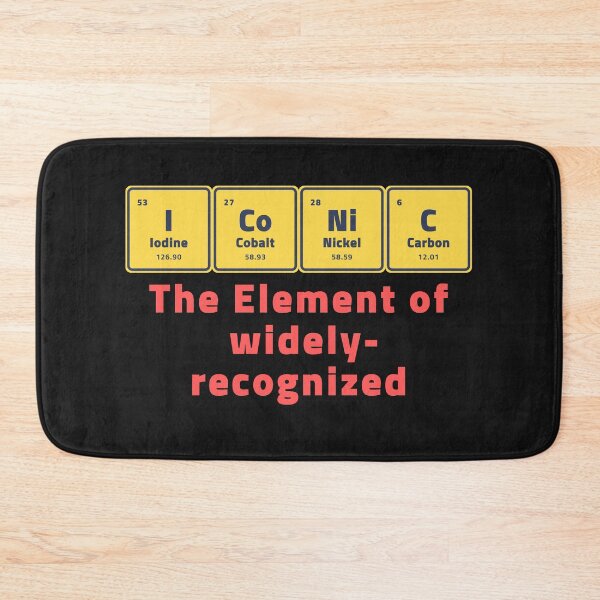 Item preview, Iconic - The Element of  widely recognized designed and sold by Arlooz Tees.