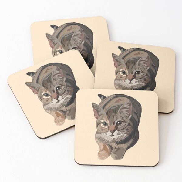 Item preview, Cierra Cat Illustration Prints designed and sold by mediamovement.
