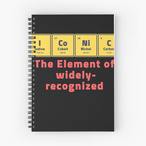 Item preview, Iconic - The Element of  widely recognized designed and sold by Arlooz Tees.